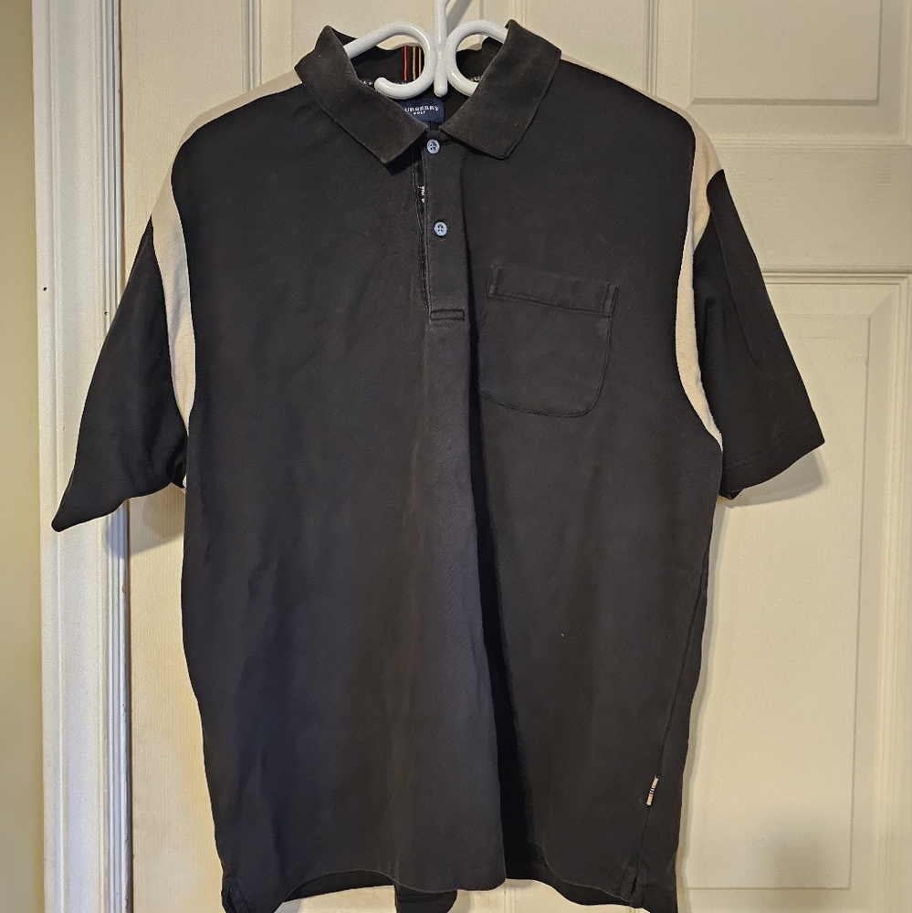 Burberry golf shirt